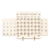 Montessori Wooden Calendar Children Educational Toys Parish Calendar Making Learning Science Experiment Teaching Aids Materials 1