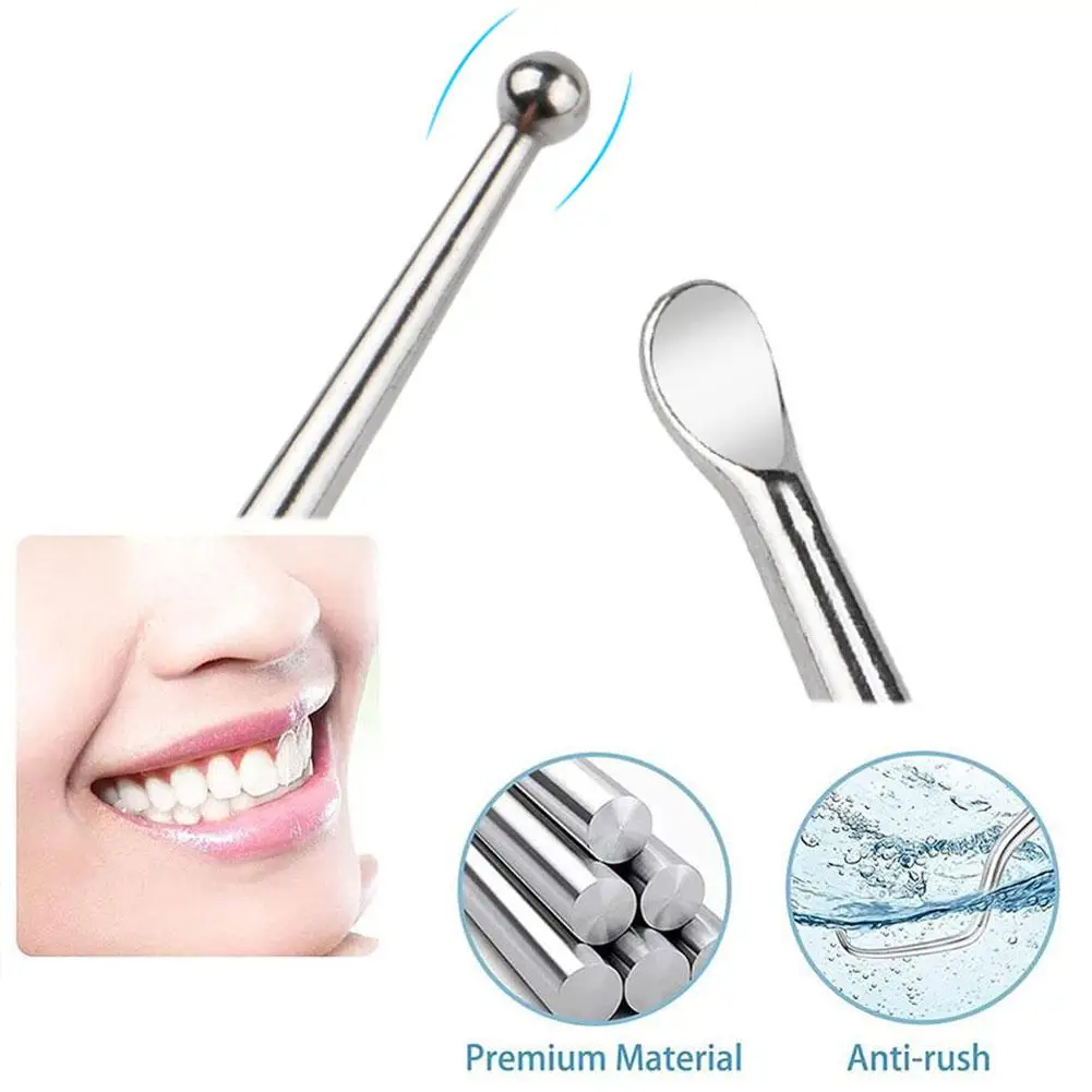 1Pcs Ear Wax Tonsil Stone Remover Tool  Stainless Steel Remover Mouth Cleaning Care Tools Tonsil Stone Remover 3