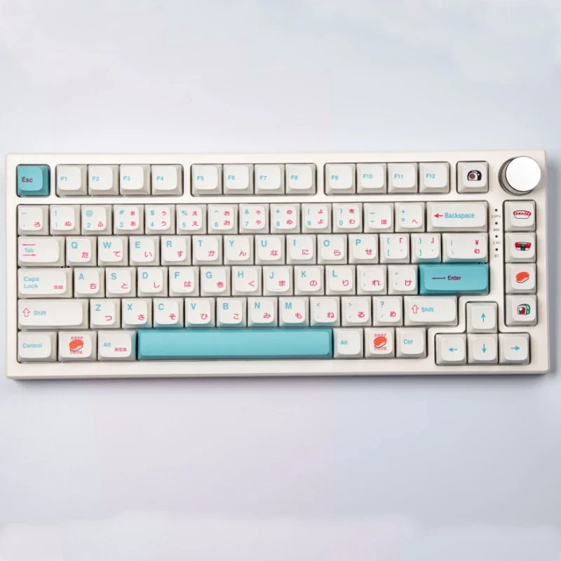 

1 set GMK Sushi Theme Keycaps 127 Keys PBT Keycap Dye Sublimation XDA Keycap For Gateron Cherry MX Switches Mechanical Keyboard