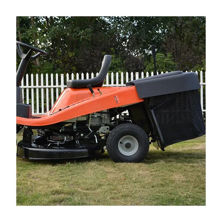 Forestry Machinery Riding Lawn Mower Gasoline Tractor Garden Lawn Mower 30 Inch Riding