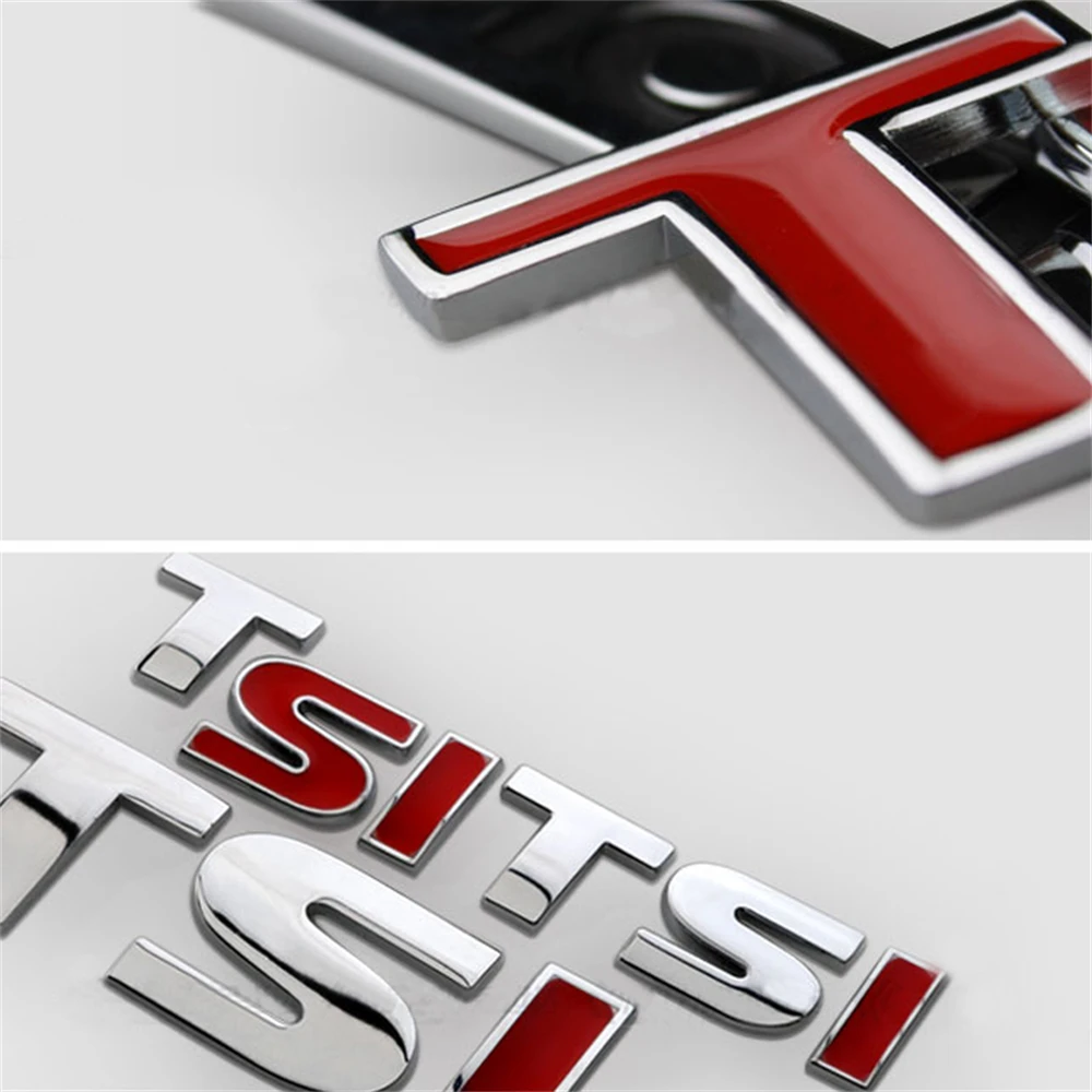 AICEL Turbo, 2 pezzi 3D in metallo Turbo Badge per auto laterale parafango bagagliaio posteriore, adesivo di ricambio per auto, auto, camion, SUV (rosso