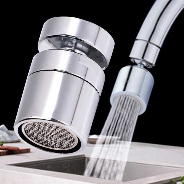 Home TAP ก๊อกน้ํา Aerator Sprayer SINK Aerator 360 องศาหมุนหัวฉีด Splash-Proof ประหยัดน้ํา Bubbler อุปกรณ์ครัว 1