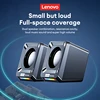 Lenovo A01 Computer Speakers Sound Box Wireless Bluetooth Surround Heavy Bass Loudspeaker Mini Portable with LED Light Subwoofer 3