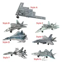 Diecast Plane Toy Souvenir Desktop Decor Fighter Plane Model Diecast Fighter Aircraft Toy for Cafe Table Bar Office Bedroom 2