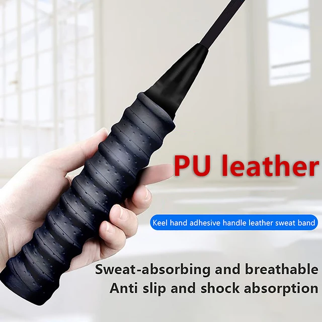 1Pc Dry Tennis Racket Grip Anti-skid Sweat Absorbed Wraps Taps Badminton Grips Racquet Vibration Overgrip Sports Sweatband 2