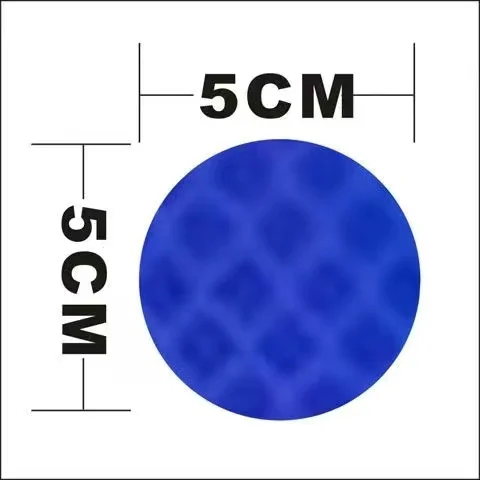 Round Blue