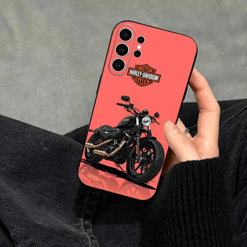 Harley-Davidson Soft Silicone Black Phone Case