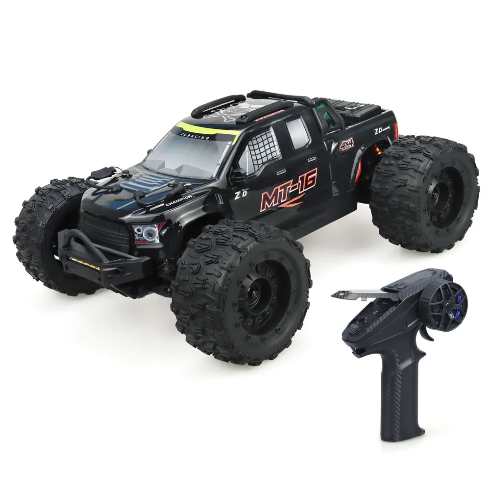 【お気にいる】 1/16 MT-16 Racing ZD RC 80km/h 3S Brushless Truck Monster ホビーラジコン