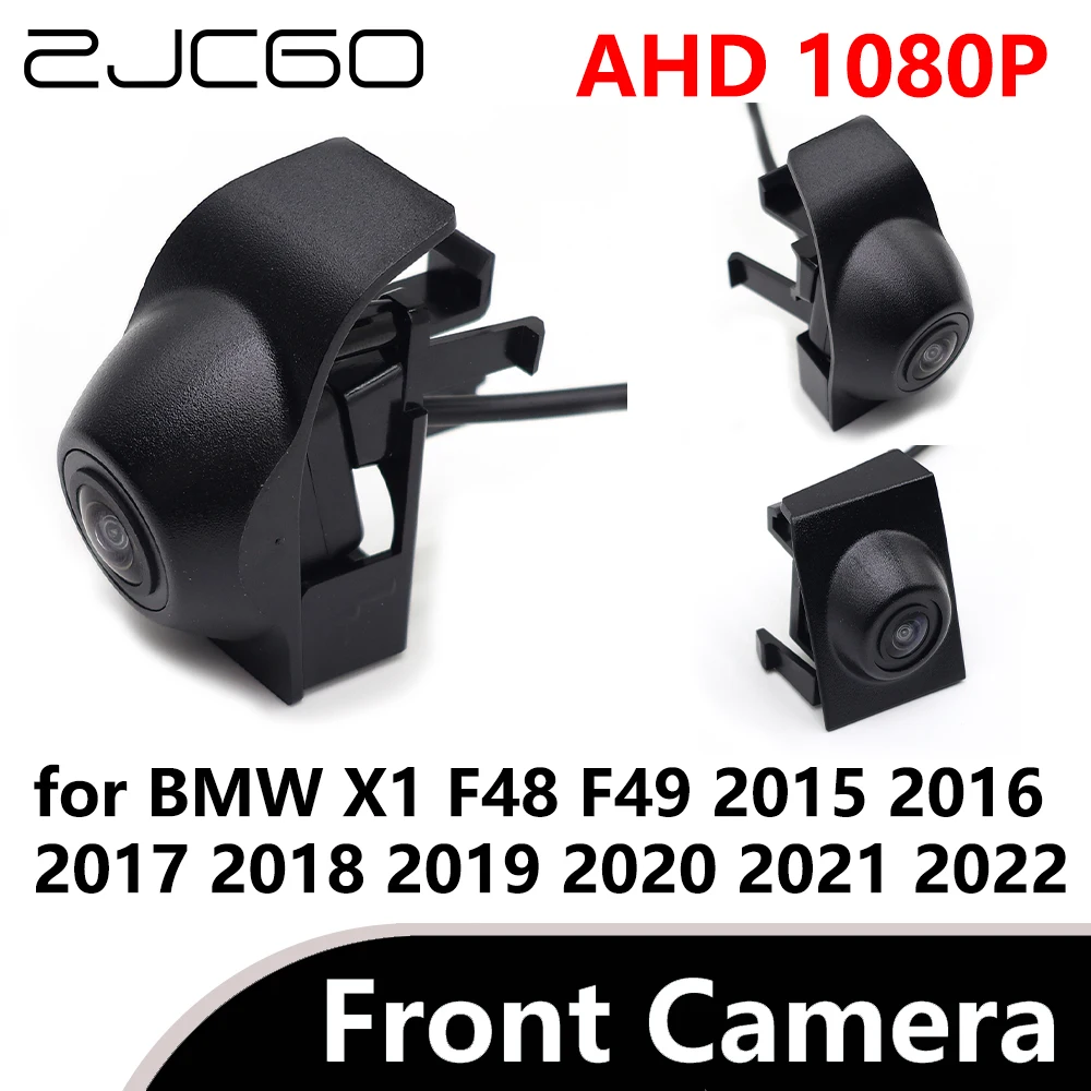 

ZJCGO AHD 1080P CVBS 480P 170° Car Parking LOGO Front View Camera for BMW X1 F48 F49 2015 2016 2017 2018 2019 2020 2021 2022