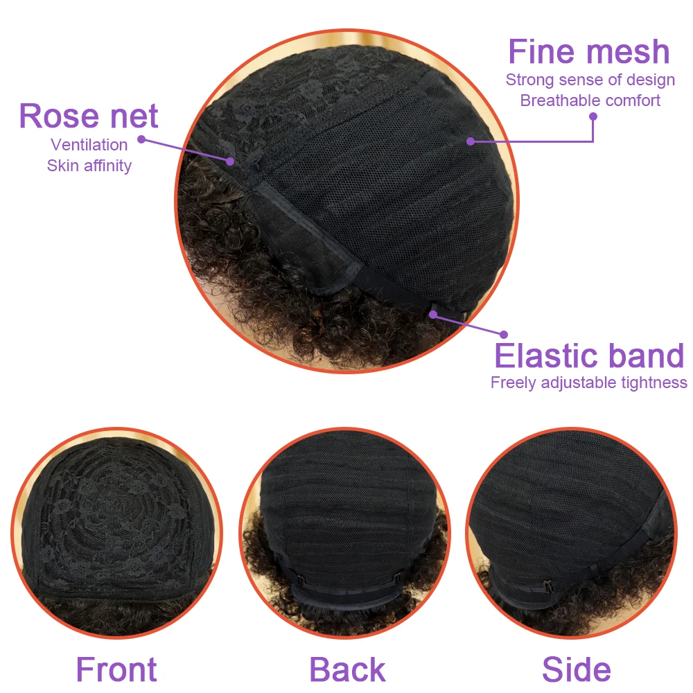 Рисунок 3 - Короткие афро кудрявые вьющиеся парики для женщин