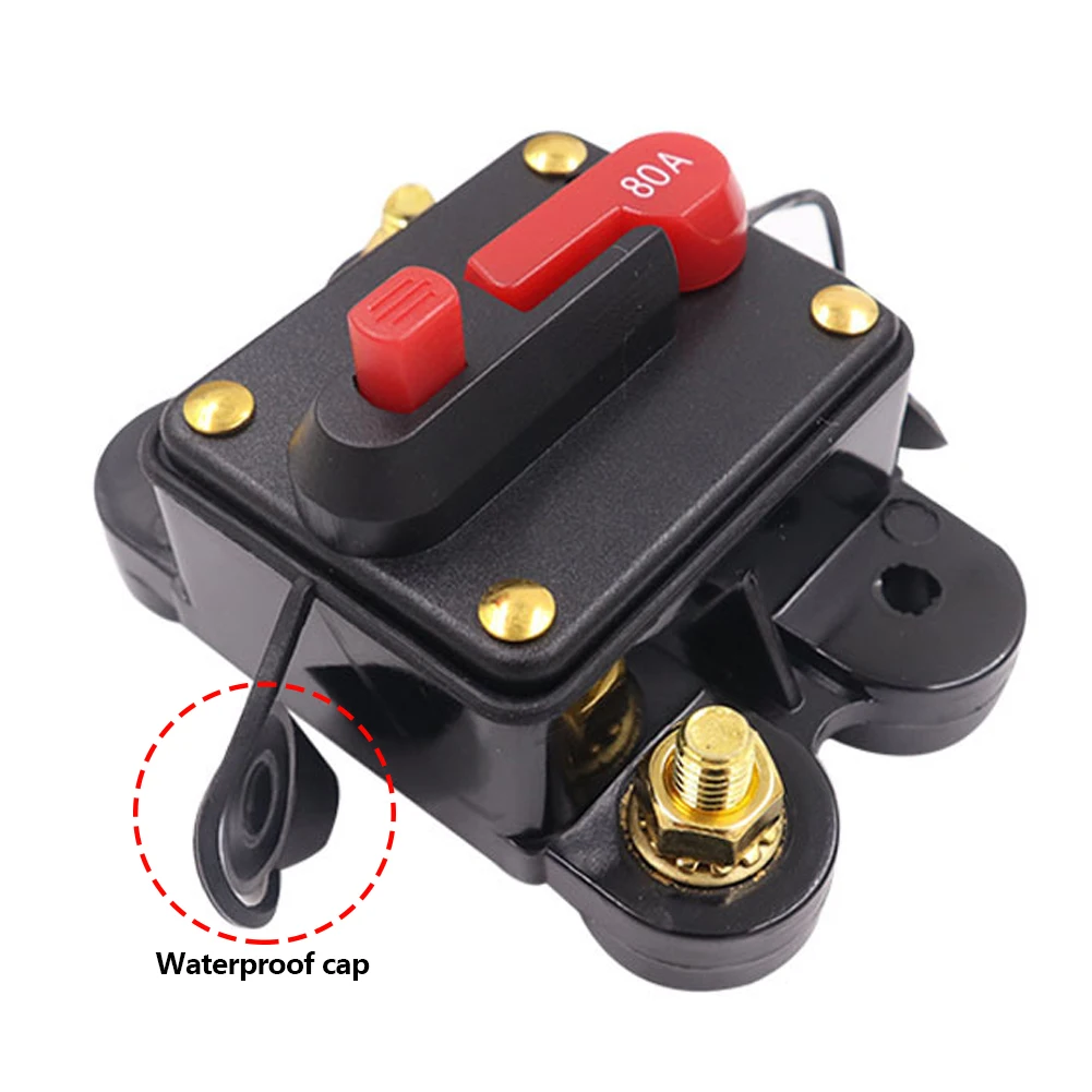 Premium Waterproof Car Circuit Breaker Reset with Auto Fuse Switch