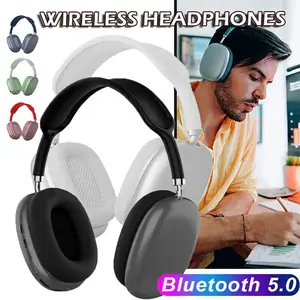 Auriculares inalámbricos P9max Megabass, cascos con Bluetooth, baratos, con  estuche de almacenamiento, gran oferta