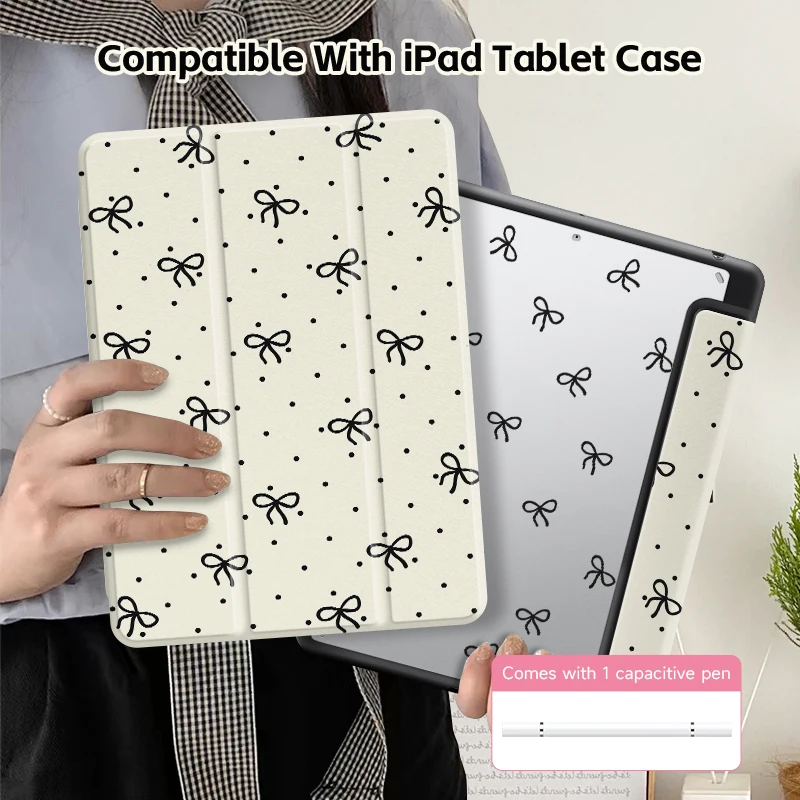 Deluxe Tablet Case with Sleep-Wake Feature and Pen Slot, Double-Sided Printing