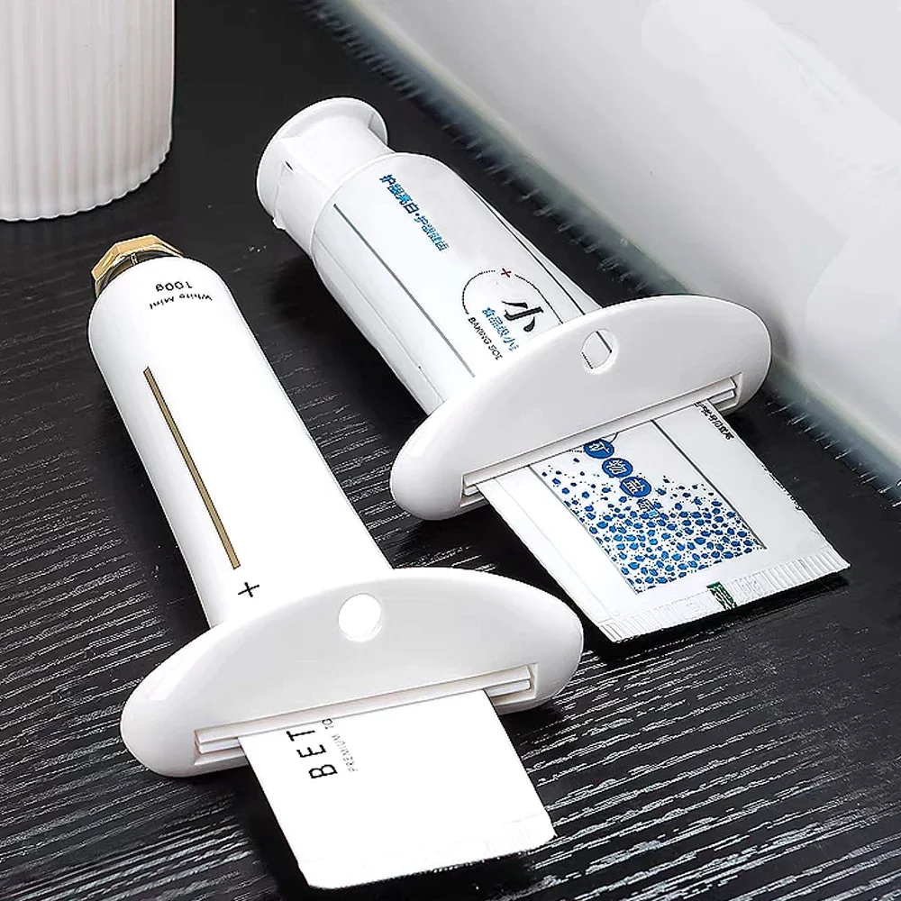 10/5/3/1Pcs Toothpaste Squeezer Plastic Facial Cleanser Clips Manual Squeezed Toothpaste Tube Bathroom Accessories Reduce Waste 3