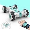 Samll RC Stunt Car Remote Control Watch Gesture Sensor Electric Toy RC Drift Car 2.4GHz 4WD Rotation Gift for Kids Boys Birthday 1