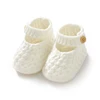 Spring Baby Prewalker 0-18m Infant Girl Solid Color Indoor Floor First Walker Shoes Fall Winter Knit Newborn Footwear Soft Soled 1