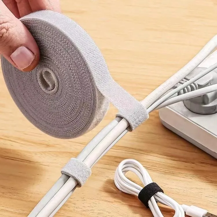 

Cable Organizer Cable Management Wire Winder Tape Earphone Mouse Cord Management Ties Protector For iPhone Xiaomi Samsung