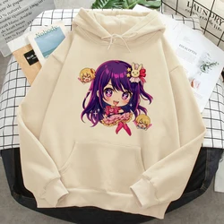 Oshi No Ko hoodies women Winter  Kawaii harajuku graphic Hooded Shirt female streetwear Pullover