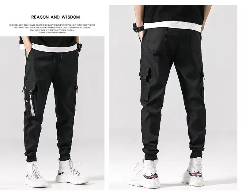 Description Picture 2 of itemAmerican work pants leggings, men's spring/summer Harlan pants, men's loose oversized casual pants