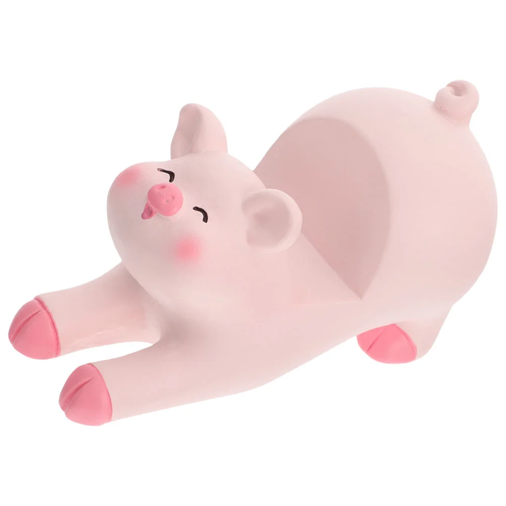 

Gifts Piggy Phone Holder Mobile Holders for Car Adorable Desktop Cell Stand Kids Bracket Pink