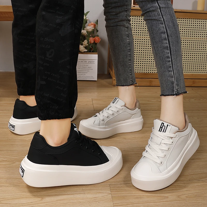 Spring and summer women's shoes male and female couples thick soles small white shoes female low top board shoes all sports casu
