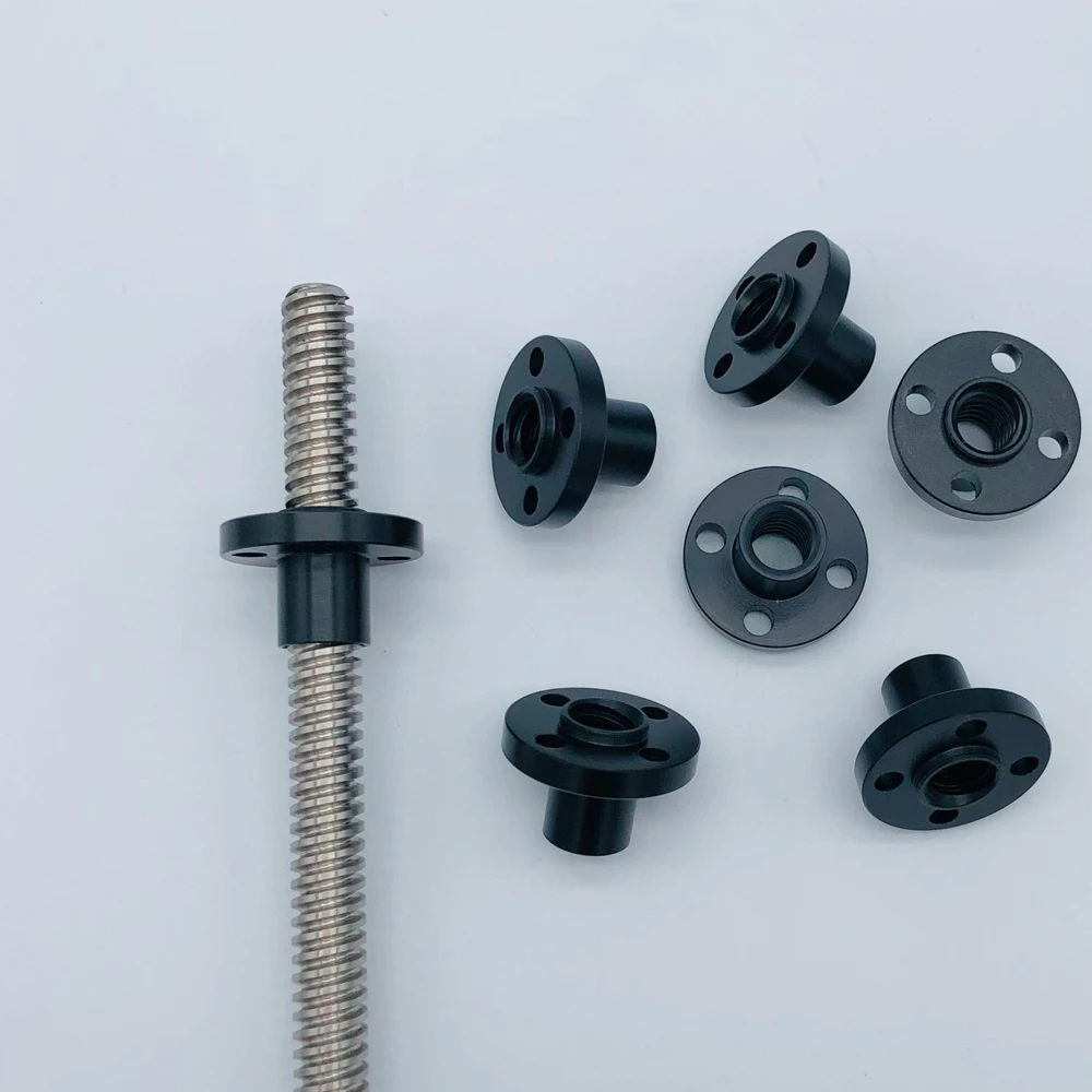 1pcT5LeadScrewThread8mmPitch1mmLead1mm2mm4mm100200300400