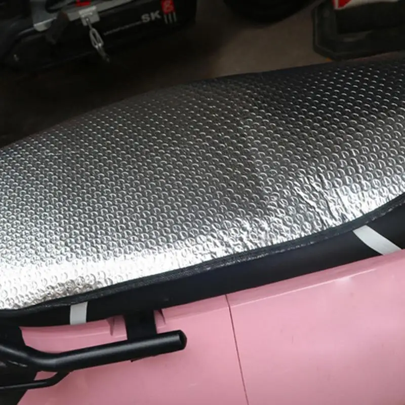 

Motorcycle Seat Cover Sunscreen Heat Insulation Motorcycle Seat Pad Motorcycle Air Pad Seat Cushion Anti Slip Sunscreen Cover