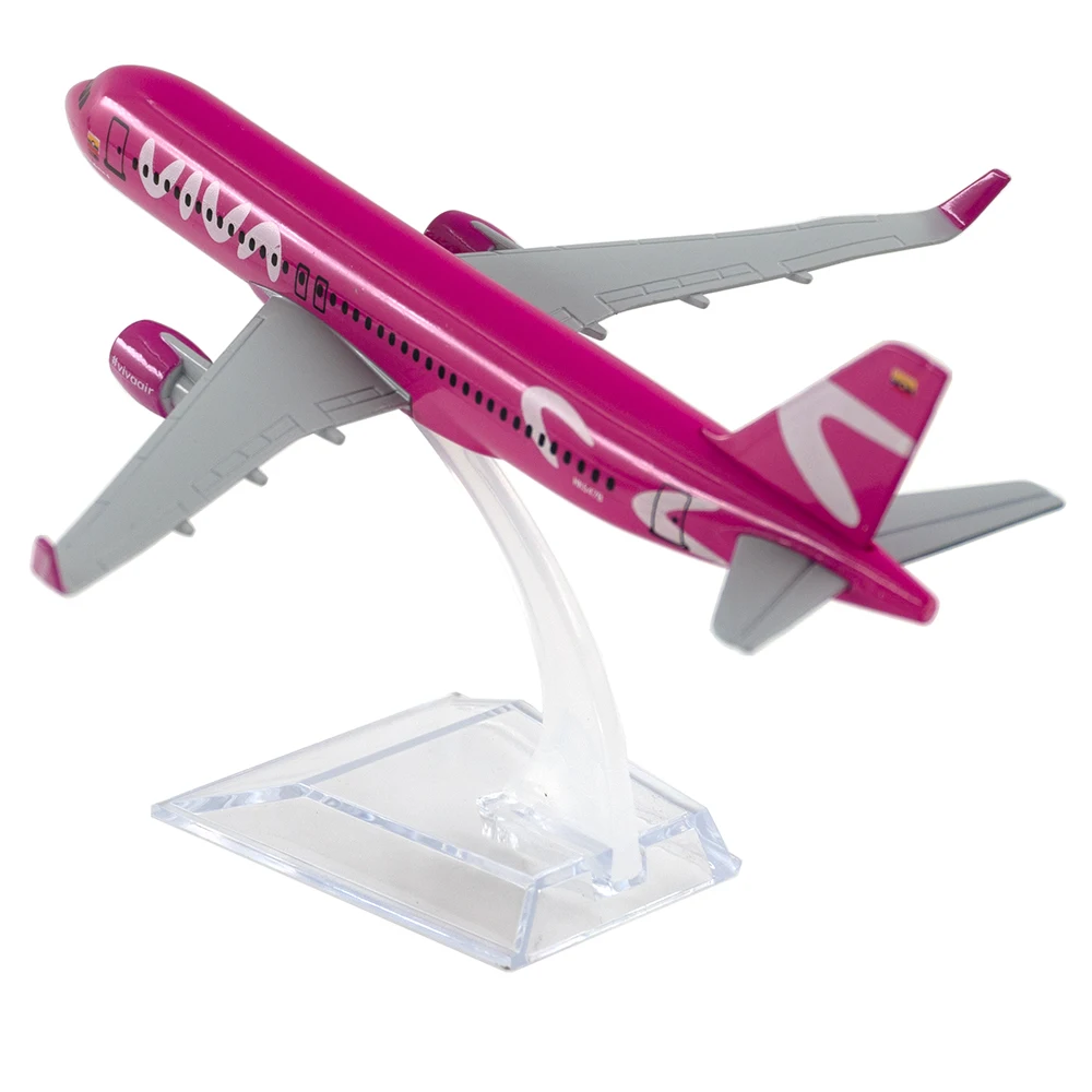 Airplane Model Columbia 320 Pink Plane Model Alloy Metal Aircraft Model