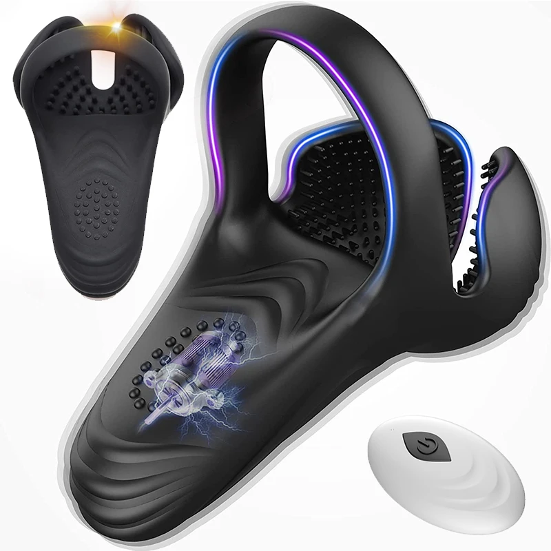 Anneau Vibrateur Double Pour Couples ARMONY Traveler - Noir - Neuf Sous Emballage