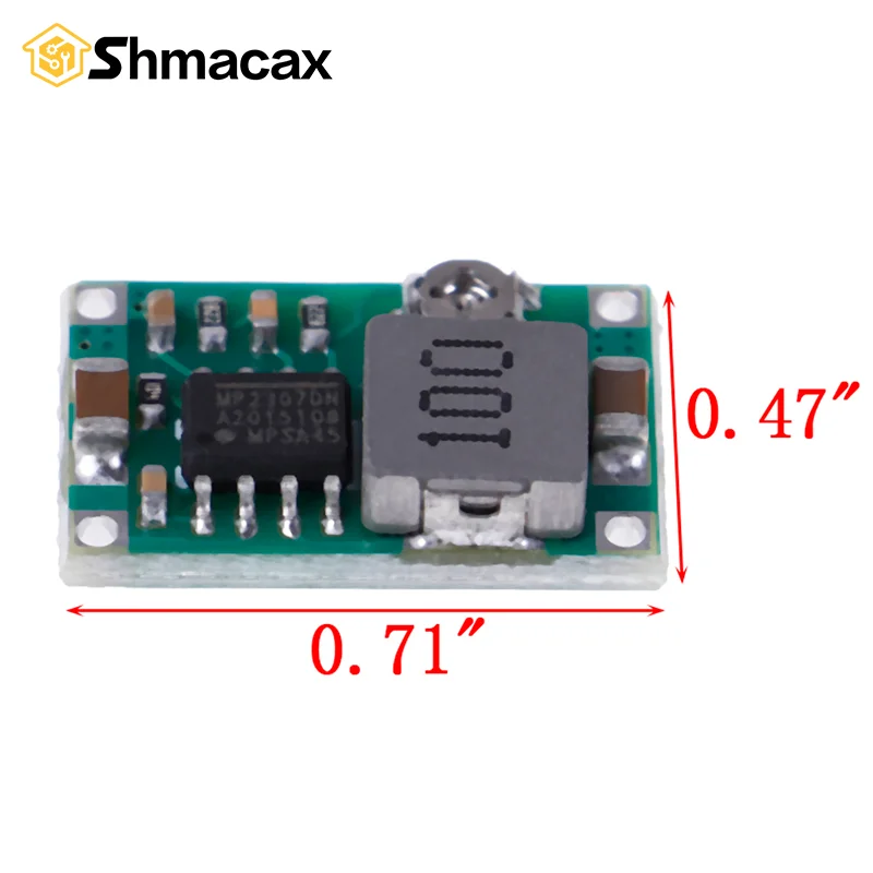 3A Mini DC-DC step down converter volt regulator 5V-23V to 3.3V 6V 9V 12V