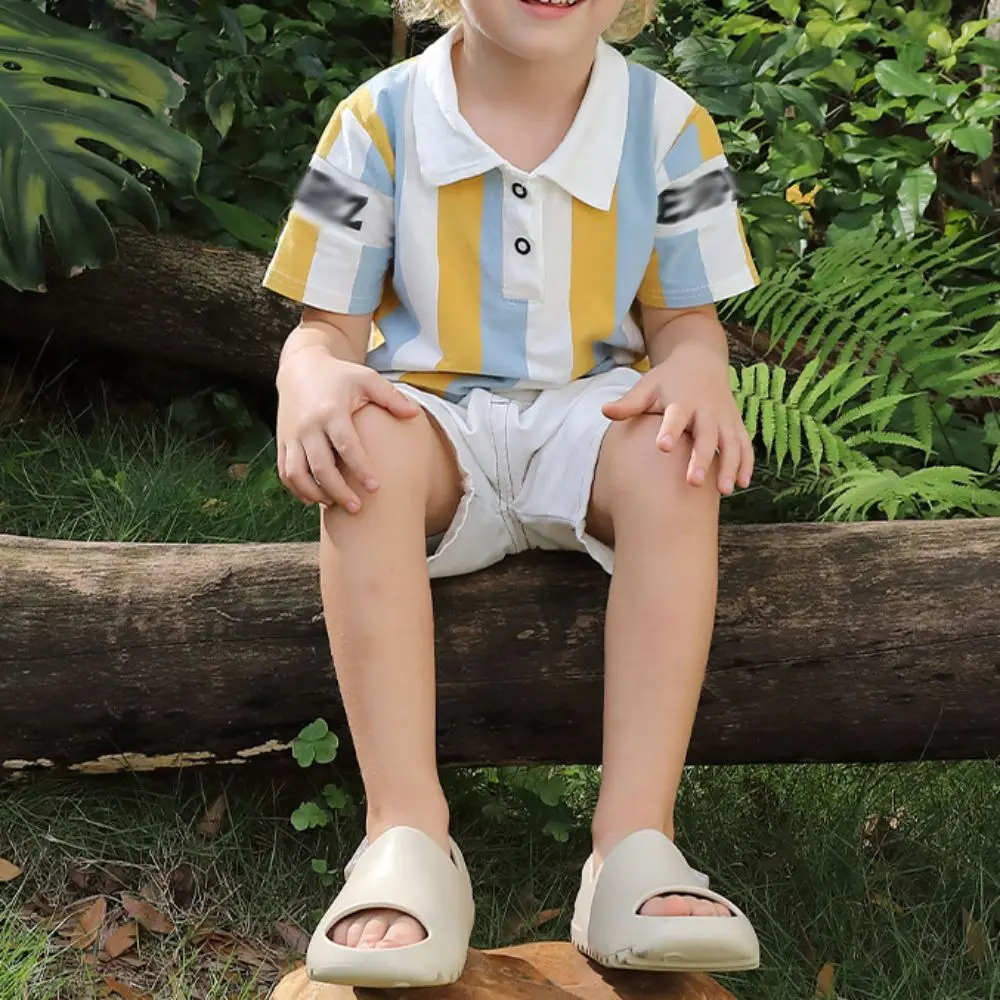 Lightweight Soft Outdoor Sandal EVA Thick Soled Ultralight Non-slip Slippers Comfortable Children's Slippers Indoor