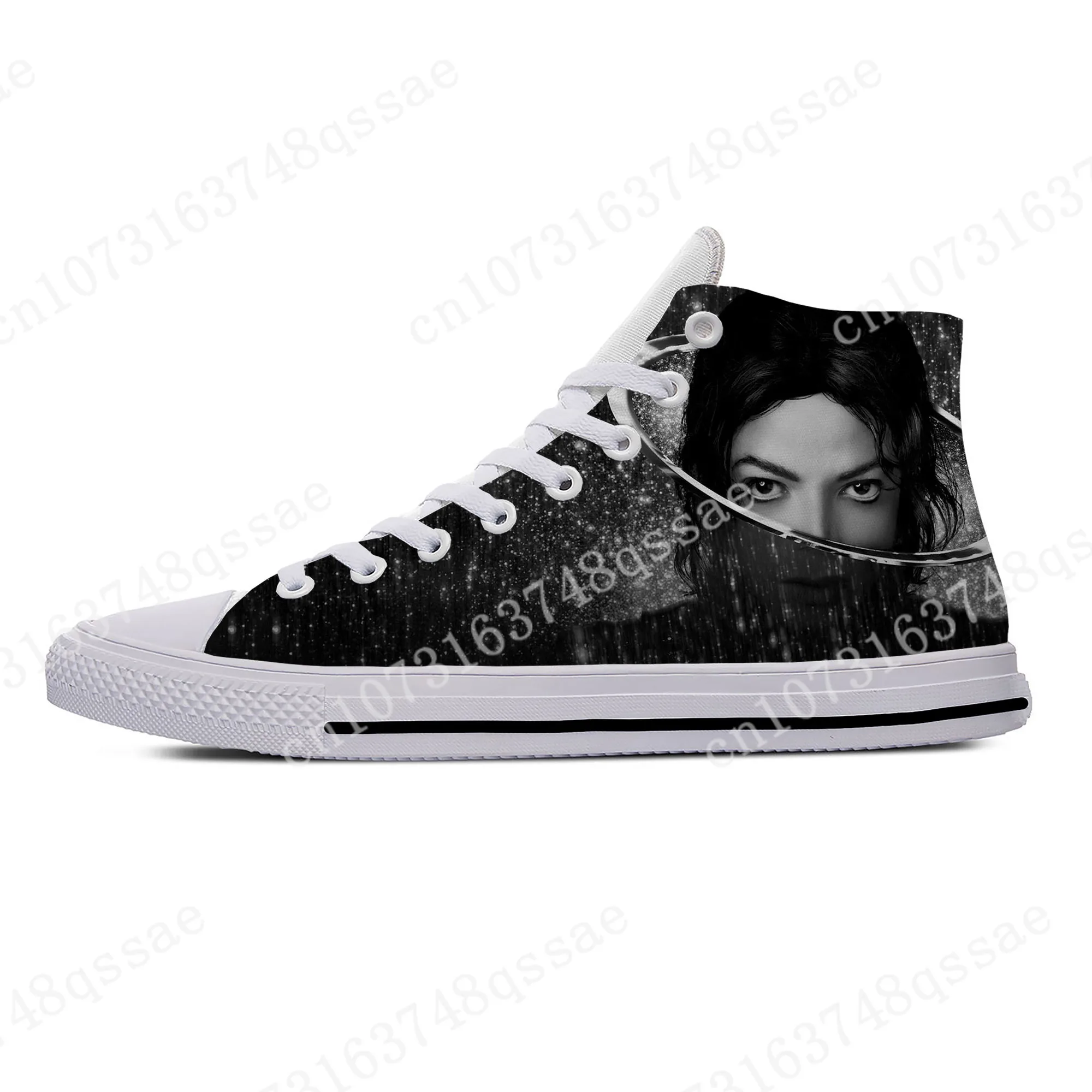

Кроссовки King of Pop Майкл Джексон, модная повседневная обувь для музыки, высокие дышащие, легкая обувь для скейтборда, для мужчин и женщин