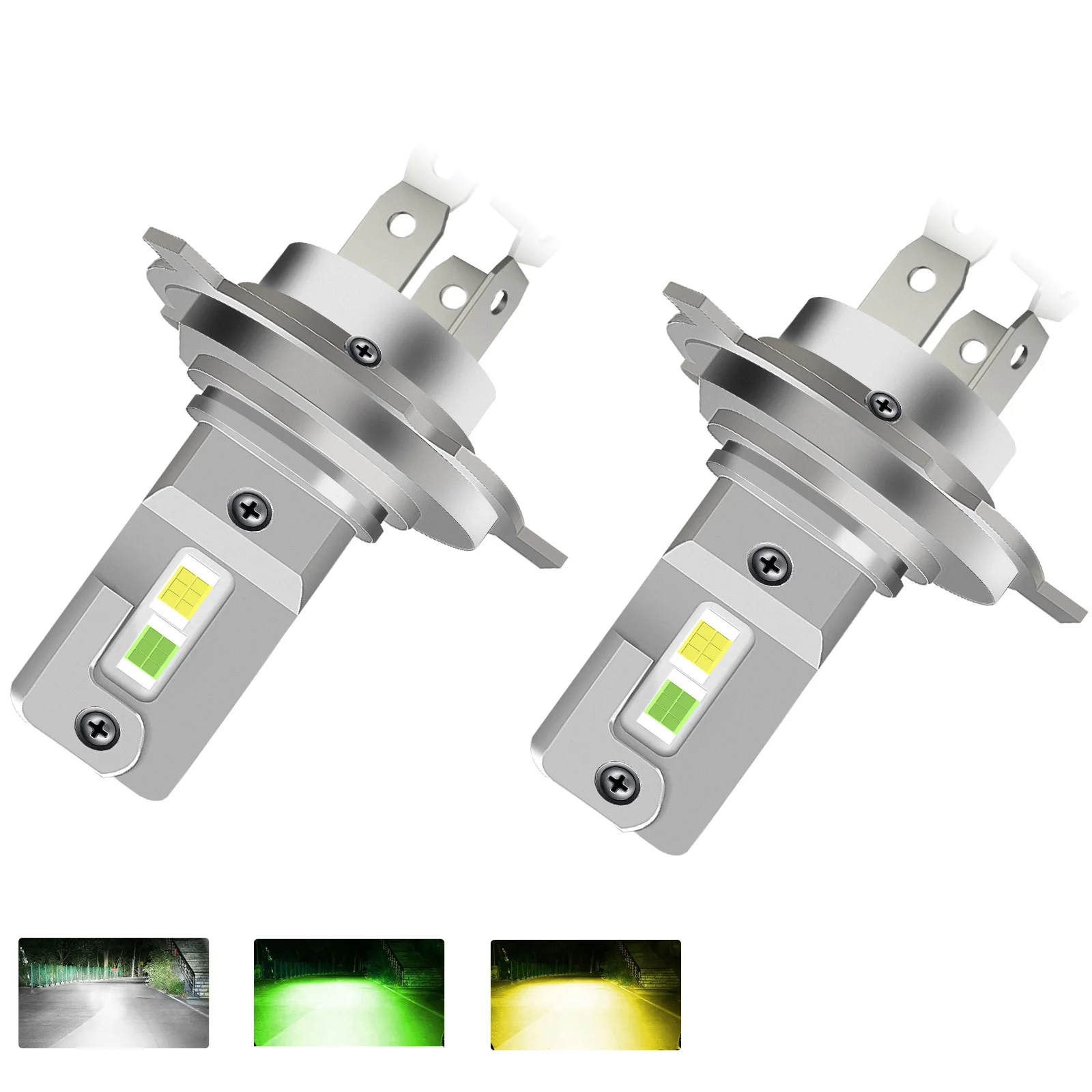 50000LM H4 LED 헤드라이트 키트 미니 전구 120W CSP 3570 자동차 ..