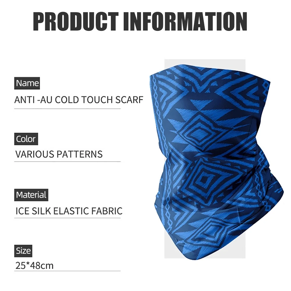 ThinkRider Summer UPF 50+ Protection Cycling Scarf Bicycle Face Mask Running Headbands Men Motorcycle Bandana Cooling bandana headscarf cycling headwear sunproof headwear