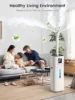 Humidifier Large Room for 2000ft², Humidifiers for Bedroom Large Room, Air Humidifiers for Home, 600ml/h Misting, 60H Runtime, E 6