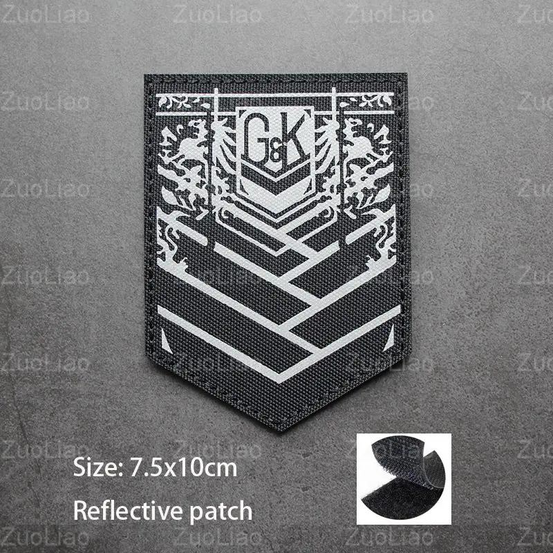 Anime Patches Little Master 3D Embroidered Girl Frontline Armband Wings of  Freedom Backpack Hook and Loop Patch Custom Patch