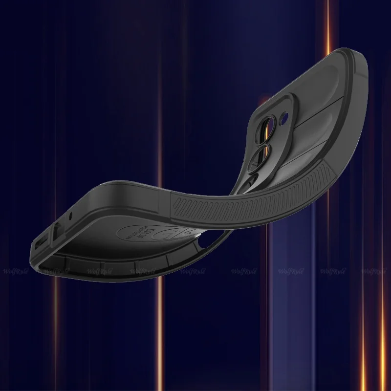 Shockproof Rubber TPU Phone Case with Full Lens Protection