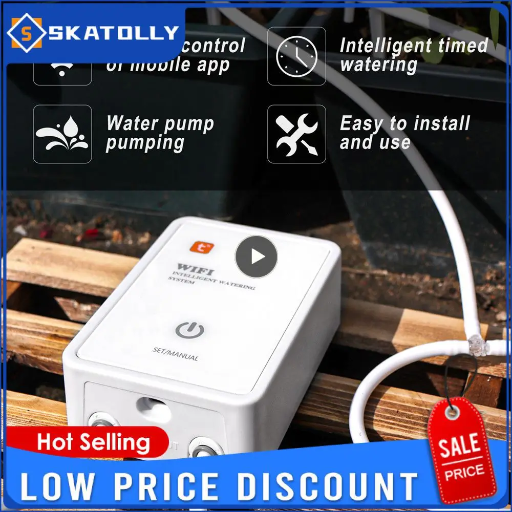 

Умное устройство для полива сада Tuya, автоматическое устройство для контроля полива сада с Wi-Fi