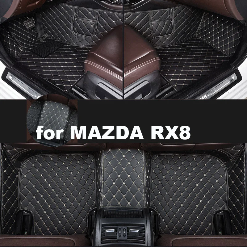 

Autohome Car Floor Mats For MAZDA RX8 2004-2011 Year Upgraded Version Foot Coche Accessories Carpetscustomized