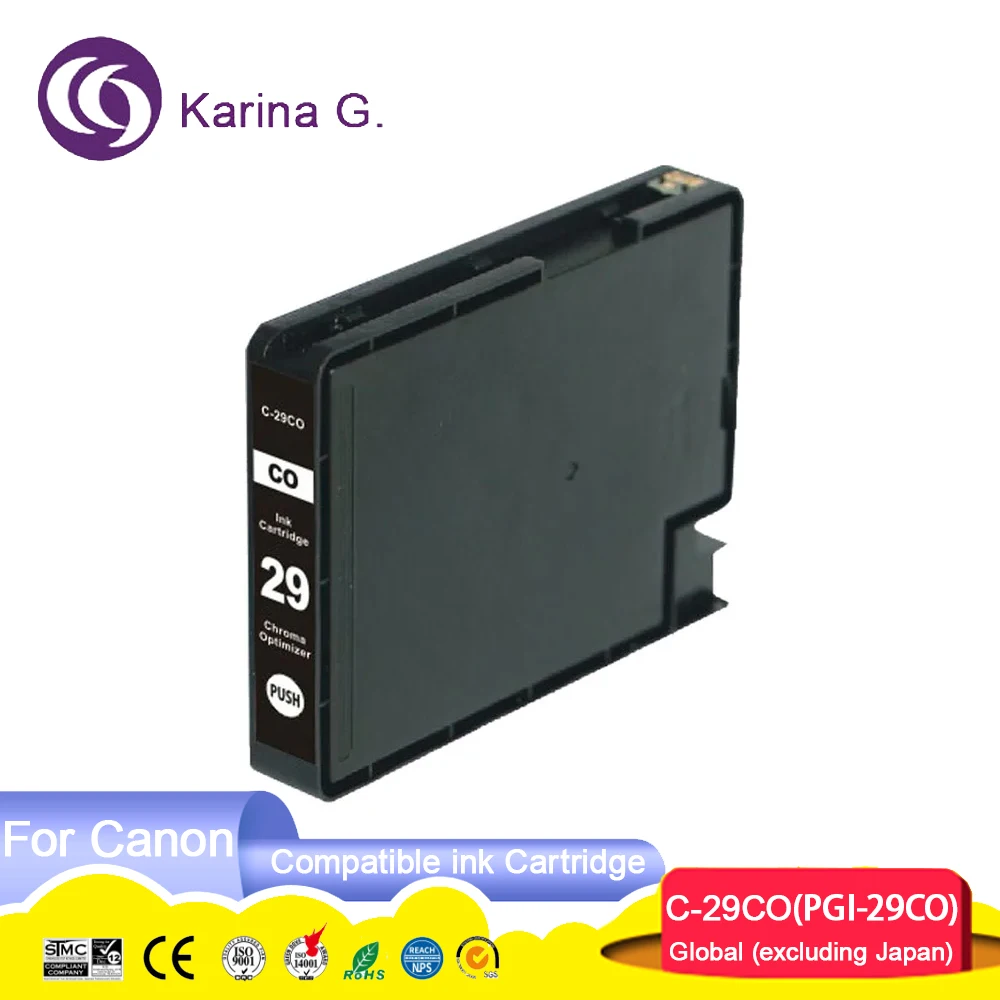 PGI-29 PGI29 PGI 29 C-29 Premium Color Compatible InkJet Ink Cartridge for Pixm