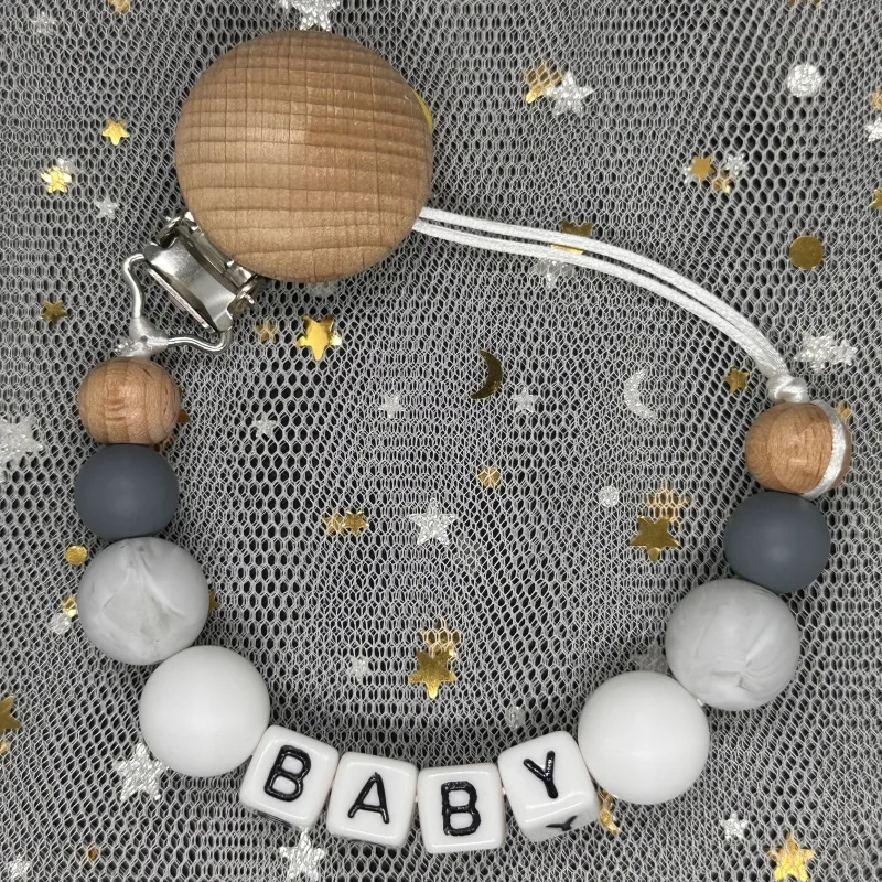 custom pacifier clip