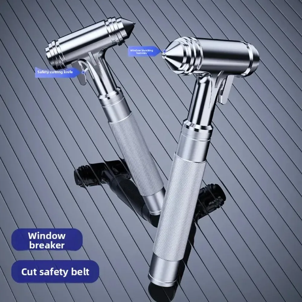 Practical Emergency Escape Life Hammer Full Metal Car Safety Hammer Car Window Breaker Vehicle Mounted Motorcycle Equipment Acce 1