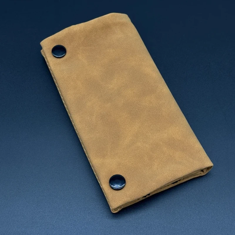 Fine Leather Tobacco Storage Bag Fashion and Portable Smoking Pipe Tobacco Organizers Practical Handmade Pipe Bag Smoking Tools 2