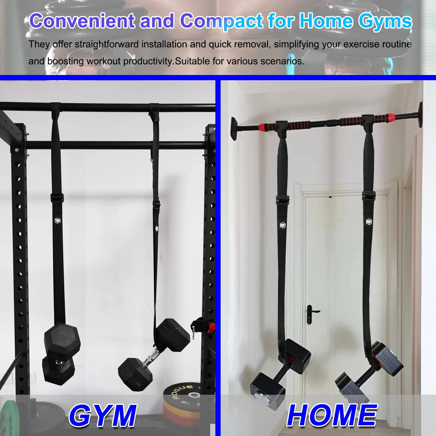 Haltere Spotter Straps, Barbell Rack, Anexo para Prensa de Bancada no  Peito, Halteres Pendurados, Correias De Cabide De Segurança, Equipamento De  Ginástica Em Casa - AliExpress, image size:1500x1500