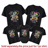 Disney Trip 2025 Family Matching Shirts Funny Mickey Minnie Tshirts Look Dad Mom Kids Tees Top First Disneyland Vacation Outfits 3