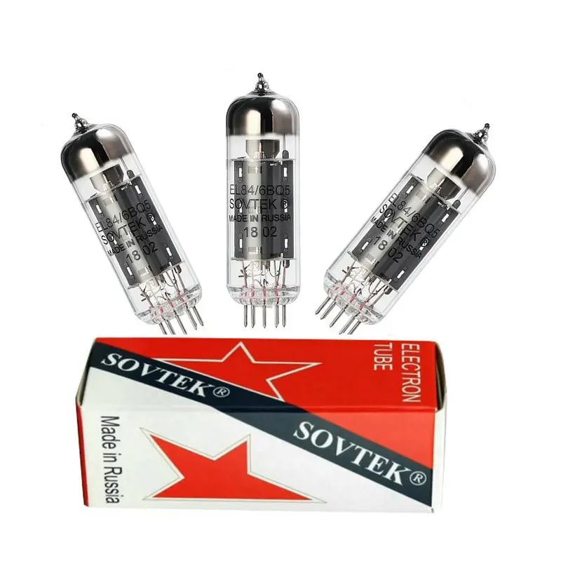 AOGUTX SOVTEK EL84 6BQ5 Vacuum Tube Upgrade 6P14 N709 6N14N HIFI Audio Valve Electronic Tube Amplifier Kit DIY Matched Quad 5