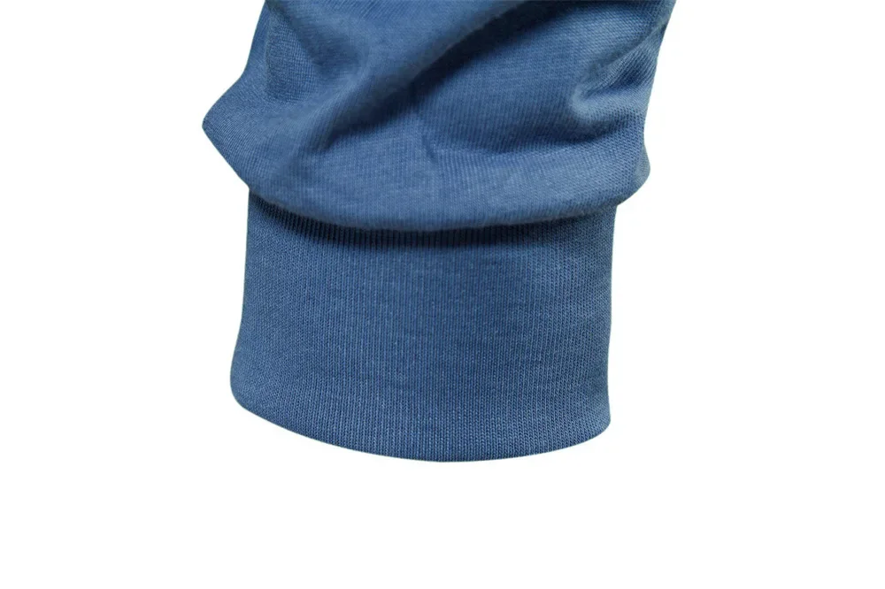 Casual Pure Cotton Long Sleeve Men's T-shirt lifestyle