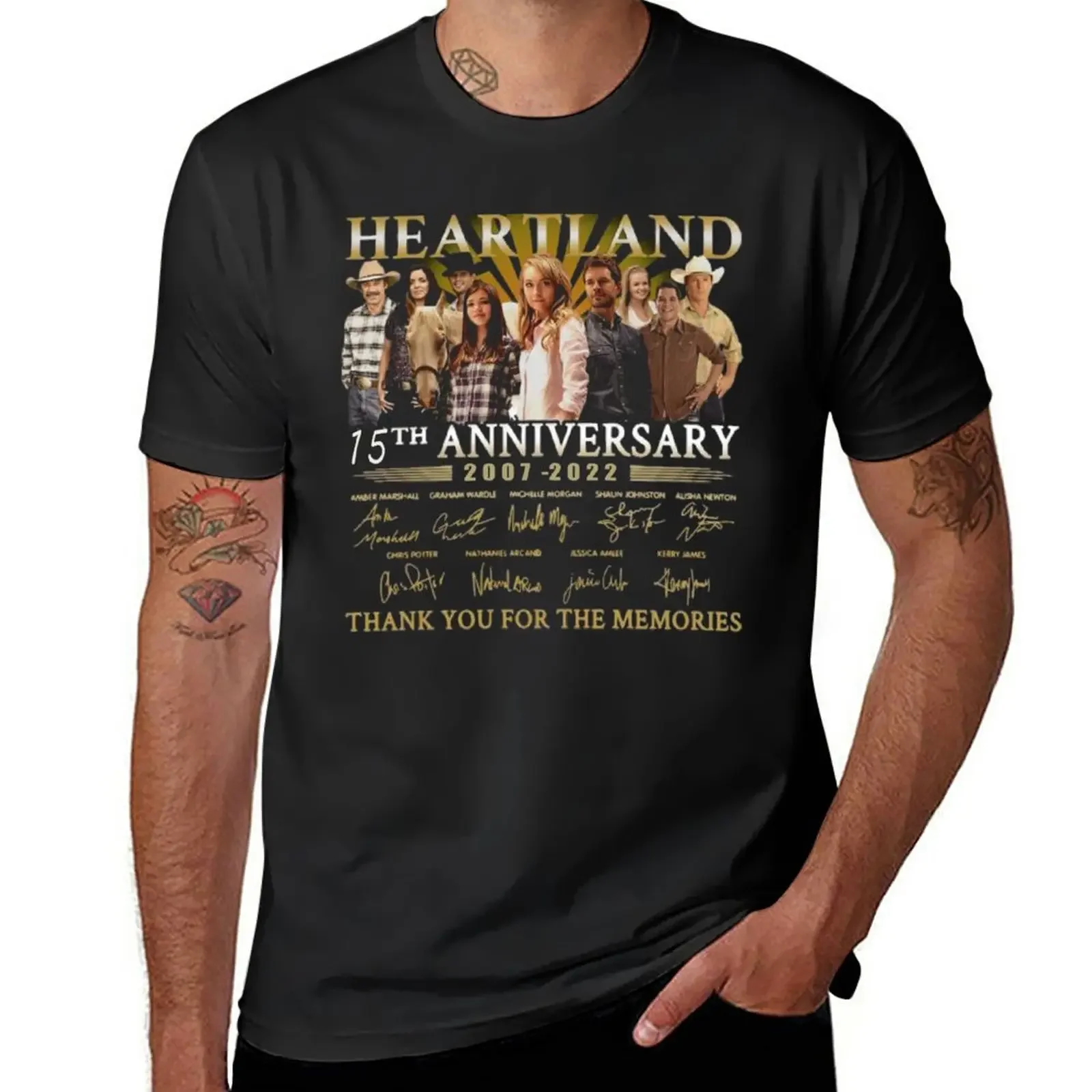 

Heartland , Heartland 15 Years T-Shirt sports fans cute tops summer tops mens graphic t-shirts pack