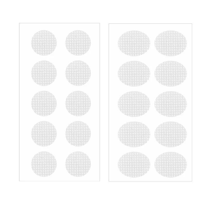 100Pcs 투명 보이지 않는 귀 피부 보호 스티커 늘어진 귀 피부 및 무거운 귀걸이로 인한 스트레인 완화