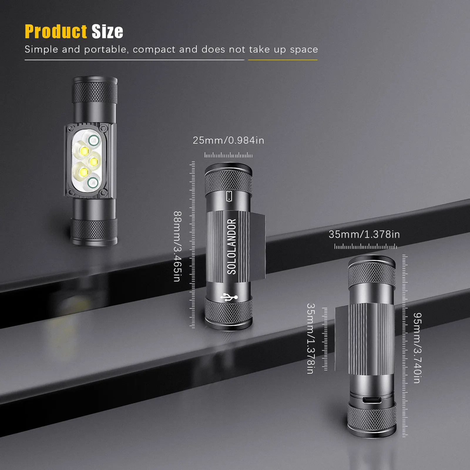 최신 LED 헤드램프 고출력 화이트 그린 메모리 헤드라이트 18650 충전식 USB 타입-C 토치 캠핑 사냥 손전등 램프